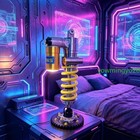 Ohlins Shock Absorber Table Lamp 3d Print Industrial Desk Decor Gift For Gamers