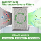 2pcs Wb02x35491 Microwave Grease With Ge  oem Part  Microwave Oven Replace Ap   