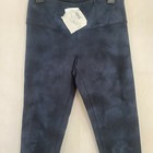 Ideology Womens Leggings Tie-dyed Indigo Size Small
