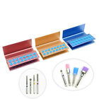10 16 24 Hole Dental Burs Block Holder Disinfection Case For High Low Speed Burs
