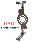 14 -22  Wheel Fitment Simulator Tool Tire Test Size For Measuring Mockup 5-lug