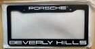 Beverly Hills Porsche License Plate Frame Car 911 California Dealership New