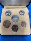 1966 Uganda 6 Coin Proof Set With Original Box - 1st Uganda Proof Set