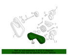 Genuine Bmw Ac Belt 11-28-7-512-762