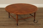 Lane  acclaim  Mid Century Modern Round Walnut Coffee Table