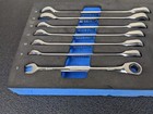  bq344 Cornwell Tools Blue Power 12pc Metric Ratchet Wrench Set 8-19mm Bprw12mst