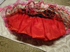 New Lovebug Tutu Size 4t     Ballet Dance Dress-up     Red Black Pink With Hearts