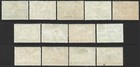 Nyasaland 1938-44 Kgvi Part Set Complete To 1 -  Sg 130 138 Mint Hinged Cat   39