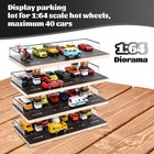 Display Case For Hot Wheels  Matchbox  1 64 Scale Diecast Toy Car Storage  Pa   