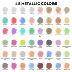 Airbrush Paint - 44 Colors With 4 Thinner Metallic Air Brush Paint Set  0 67    