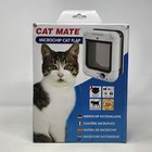 Cat Mate 360w Microchip Cat Flap Pet Door White 4-way Lock Open Box New Complete