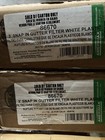 50 Pack- Amerimax Home Products 86670 Snap-in Filter Gutter Guard  3   White