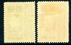 Thailand 1918 Victory Set  Scott  177-78 Mint T42          