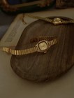 Gold French Vintage Style Unique Dainty Women   s Wrist Watch Trendy Cute Gift