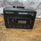 Vintage Sony Walkman Fm am Cassette Tape Player Wm-fx28 W  Headphones 