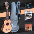 Solid Cedar   Koa Wood Ukulele With Accessories   canadian Brand 
