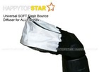 Universal Flash Diffuser For Canon Nikon Sony Yongnuo Neewer Godox Speedlite