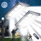 1500w Led Solar Flood Light Motion Sensor Security Wall Yard Garden Outdoor Lamp