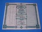 Rare 1903 Territory Of Arizona Stock  Australian Solar Furnace Co   Cert  95