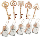 50 Pcs Wedding Favors Key Bottle Openers bridal Shower Party Favors With Thank Y