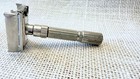 Gillette Fatboy Adjustable Safety Razor D4 1958 Vintage