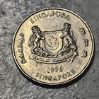 Singapore          Twenty  20  Cents Coin 1996