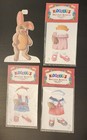 Vintage 90s Peck Aubry Kidoodles Vinyl Cling Paper Doll And Clothing- You Pick 