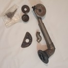 Antique Silvertone Phonograph  Lot Tonearm tube W  Needles Working For Parts