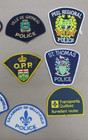 Group Of 15 Canadian Police Patches    B14