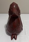 Antique Burmese Hand Carved Mandarin Duck Sculpture Asian