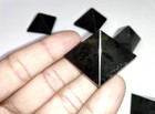 Black Tourmaline Healing Chakra Protection Pyramid Lot Of 5 Pyramids Aura Grid