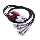 4bnc   2 Bnc Per Channel  red  Black  Lcr Meter Test Leads Clip Kelvin Wires Us