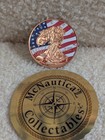 1 Oz  999 Fine Copper Round     Walking Liberty Colorized Coin W  Eagle Reverse