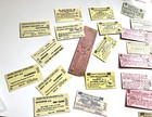 Large Lot Of Vintage Used Railroad Tickets  From The 60s And 70s
