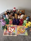 Huge Lot Of 36 Vintage Beanie Babies All With Ty Tags W  Rare 1st Edition Items