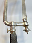 19c antique German Amputation Bone Saw Surgical Instrument Ebony Handle