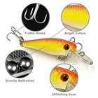 30pcs Kinds Of Fishing Lures Crankbaits Hooks Minnow Baits Bass Tackle Crank Set