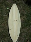 Dolphins Jumping Hand Painted Handcrafted Wooden Surfboard Wall Art Porpoise
