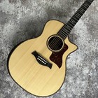 Factory-fresh 6-string Acoustic Guitar  Log Color  Rosewood Neck   Fingerboard