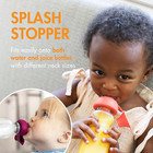 Snug Sip Universal Water And Juice Silicone Bottle Toppers - Soft Spout Conversi