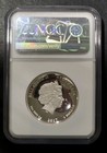2017-p  1 Australia 1oz High Relief Silver Dragon   Phoenix - Ngc Pf 69