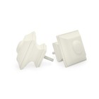 Window Curtain Rod Set 72 To 144 In Ivory New