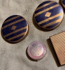 Vintage  lot Of 7  Make-up Compacts W mirrors Powder Rouge Art Deco Retro Rare
