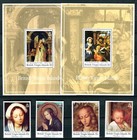 Virgin Islands 1991 Christmas Religion Paintings 2 S s   Complete Set Mnh  k105 