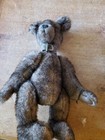 Handmade  Teddy Bear Real Fur Moveable