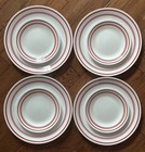 Corelle Classic Cafe Red Livingware Dishes 8 Piece Dinnerware Lot Mint