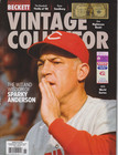 Beckett Vintage Collector Price Guide October november Sparky Anderson Cover