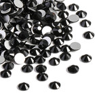 Beadsland Flat Back Crystal Rhinestones jet Black  Ss20  1440pcs