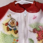 Vintage 1982 Rainbow Brite Girls One Piece Pajamas 7-12 Months Footie Fleece 80s