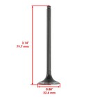 Engine Exhaust   Intake Valve Kit For Honda Crf150r Crf150rb 2007-2026